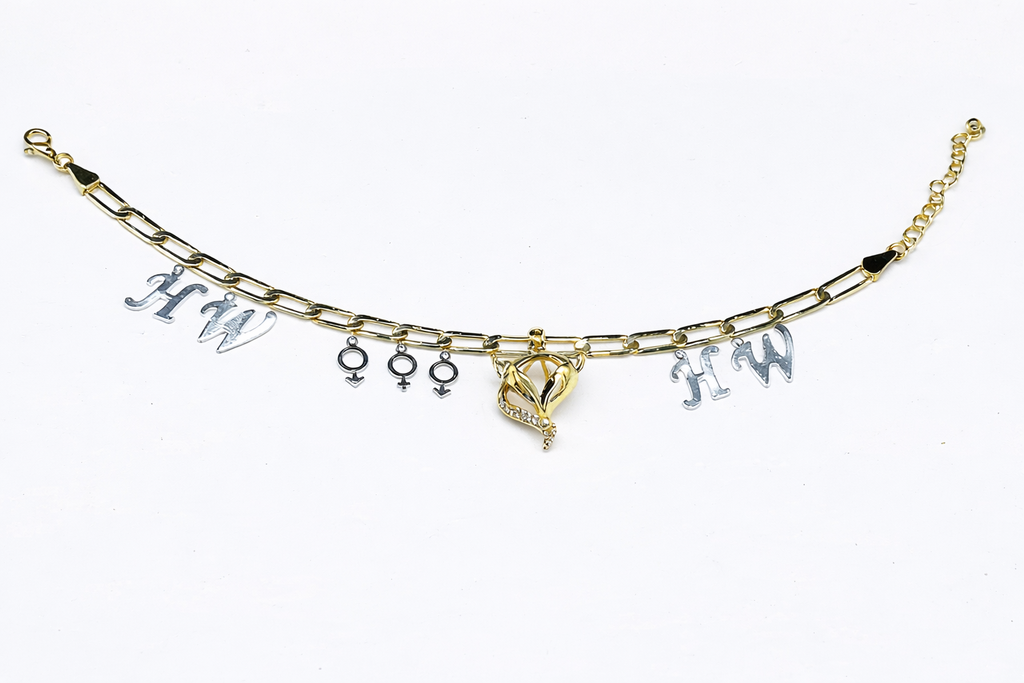 Hotwife Charm Anklet – Customizable Stainless Steel Lifestyle Anklet